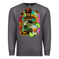 Charcoal Heather tequila and lime Premium Sweatshirt - Jasminsmagicworld