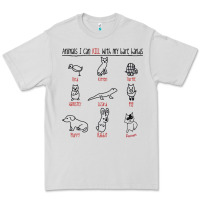 Dove Grey animals i can kill with my bare hands Premium Tee - artisFamous
