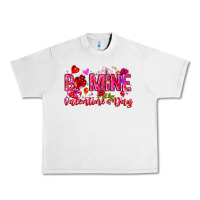 Lunar Rock Be Mine Valentines Day Urban Heavy Tee - CowhideDigitalArt