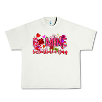 Pistachio Be Mine Valentines Day Urban Heavy Tee - CowhideDigitalArt