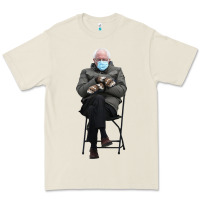 Bone bernie sitting in the cold with mittens meme Premium Tee - artisFamous