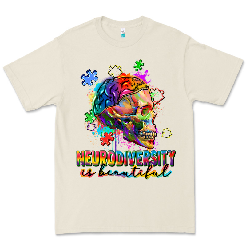 Neurodiversity Is Beautiful Premium Tee by FaDigitalArtStudio | Teevron
