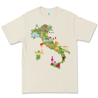 Bone Italy map Premium Tee - artisFamous