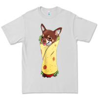 Dove Grey funny chihuahua dog burrito food tee Premium Tee - artisFamous