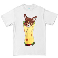 White funny chihuahua dog burrito food tee Premium Tee - artisFamous
