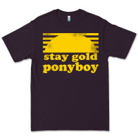 Plum stay gold ponyboy the outsiders movie book Premium Tee - artisFamous
