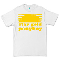 White stay gold ponyboy the outsiders movie book Premium Tee - artisFamous