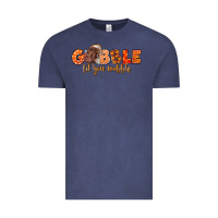 Vintage Denim Fall Gobble Gobble Til You Wobble Vintage Tee - LillyAllenDesigns