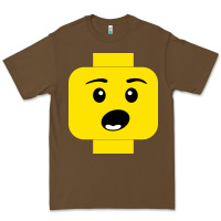 Cacao surprised expression lego head Premium Tee - artisFamous