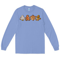 Colony Blue christmas cookies Long Sleeve Tee - LillyAllenDesigns