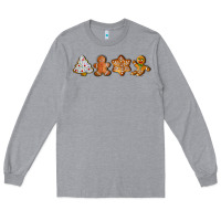 Heather Grey christmas cookies Long Sleeve Tee - LillyAllenDesigns