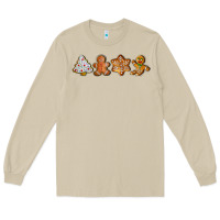 Mushroom christmas cookies Long Sleeve Tee - LillyAllenDesigns