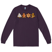 Plum christmas cookies Long Sleeve Tee - LillyAllenDesigns