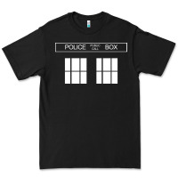 Black the blue box t shirt doctor doc dalek bbc bow tie tv tenth eleventh wh Premium Tee - artisFamous