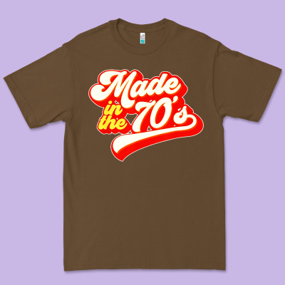 Made In The 70s Retro Premium Tee Designed By Artisfamous