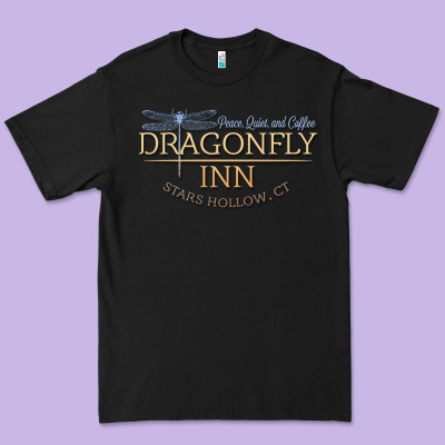 Dragonfly Inn Premium Tee Designed By Artisfamous