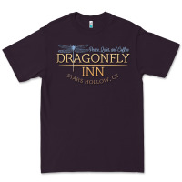 Plum dragonfly inn Premium Tee - artisFamous