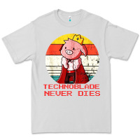 Dove Grey retro style technoblade merch cosplay Premium Tee - artisFamous