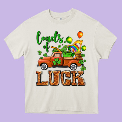 St. Patrick's Day Loads Of Truck Heavy Core Tee Designed By Oliviacreatesart