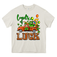 Cream St. Patrick's Day loads of truck Heavy Core Tee - OliviaCreatesArt