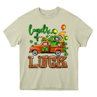 Mossy St. Patrick's Day loads of truck Heavy Core Tee - OliviaCreatesArt