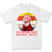 White retro style technoblade merch cosplay Premium Tee - artisFamous