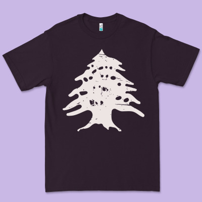 Retro Lebanon Cedar  Lebanese Premium Tee Designed By Artisfamous