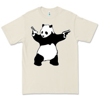 Bone banksy panda Premium Tee - artisFamous