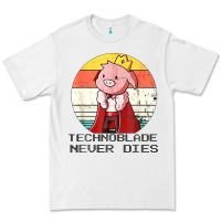 White retro style technoblade merch cosplay Premium Tee - artisFamous