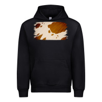 Black Cowhide Lightbrown Urban Hoodie - Jasminsmagicworld