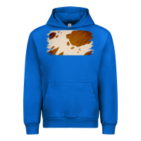 Cobalt Cowhide Lightbrown Urban Hoodie - Jasminsmagicworld