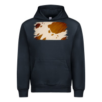 Navy Cowhide Lightbrown Urban Hoodie - Jasminsmagicworld