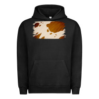 Pigment Black Cowhide Lightbrown Urban Hoodie - Jasminsmagicworld