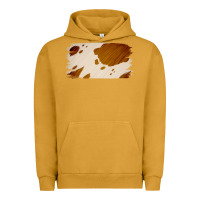 Pigment Peanut Butter Cowhide Lightbrown Urban Hoodie - Jasminsmagicworld