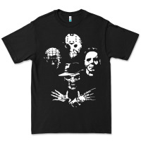 Black horror and scream film Premium Tee - artisFamous
