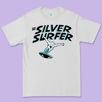 Silver Surfer Premium Tee Designed By Artisfamous