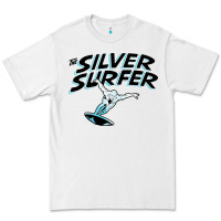 White silver surfer Premium Tee - artisFamous