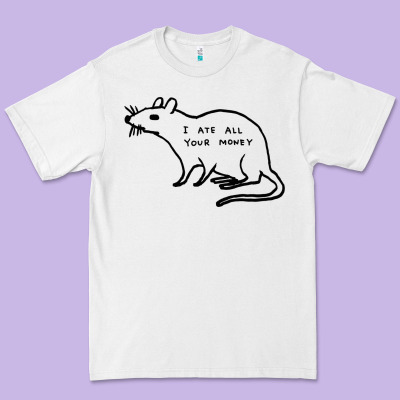I Ate All Your Money Premium Tee Designed By Artisfamous