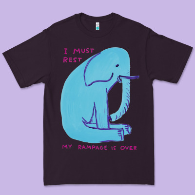 I Must Rest My Rampage Is Over Premium Tee Designed By Artisfamous