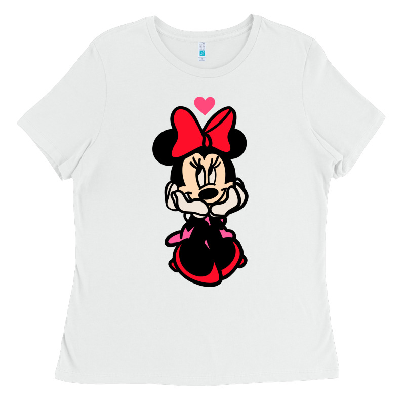 Minnie Mouse Ladies Tee by CowhideDigitalArt | Teevron
