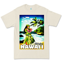 Bone hawaii hula girl Premium Tee - artisFamous