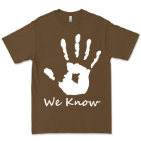 Cacao skyrim dark brotherhood we know hand novelty kids mens womens t shirt Premium Tee - artisFamous