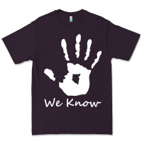 Plum skyrim dark brotherhood we know hand novelty kids mens womens t shirt Premium Tee - artisFamous