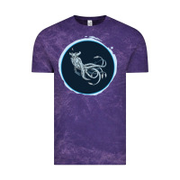 Cloud Purple Sea Emperor Transparent Graphic Vintage Tee - Bettercallsaul