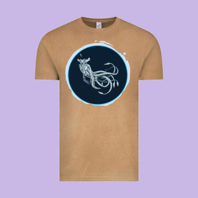 Sea Emperor Transparent Graphic Vintage Tee Designed By Bettercallsaul