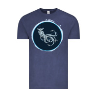 Vintage Denim Sea Emperor Transparent Graphic Vintage Tee - Bettercallsaul