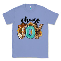 Colony Blue Western Choose Joy Classic Tee - FaDigitalArtStudio