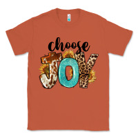Copper Western Choose Joy Classic Tee - FaDigitalArtStudio