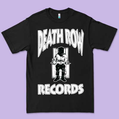 Death Row Records Premium Tee Designed By Artisfamous