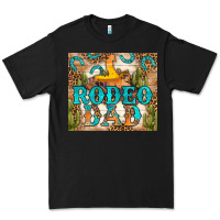 Black Western Rodeo Dad Tumbler Premium Tee - BundleAndBundleShop